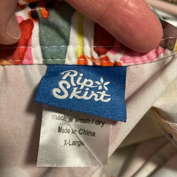 Ripskirt Hawaii Colorful Floral Mini Skirt - Picture 4 of 4